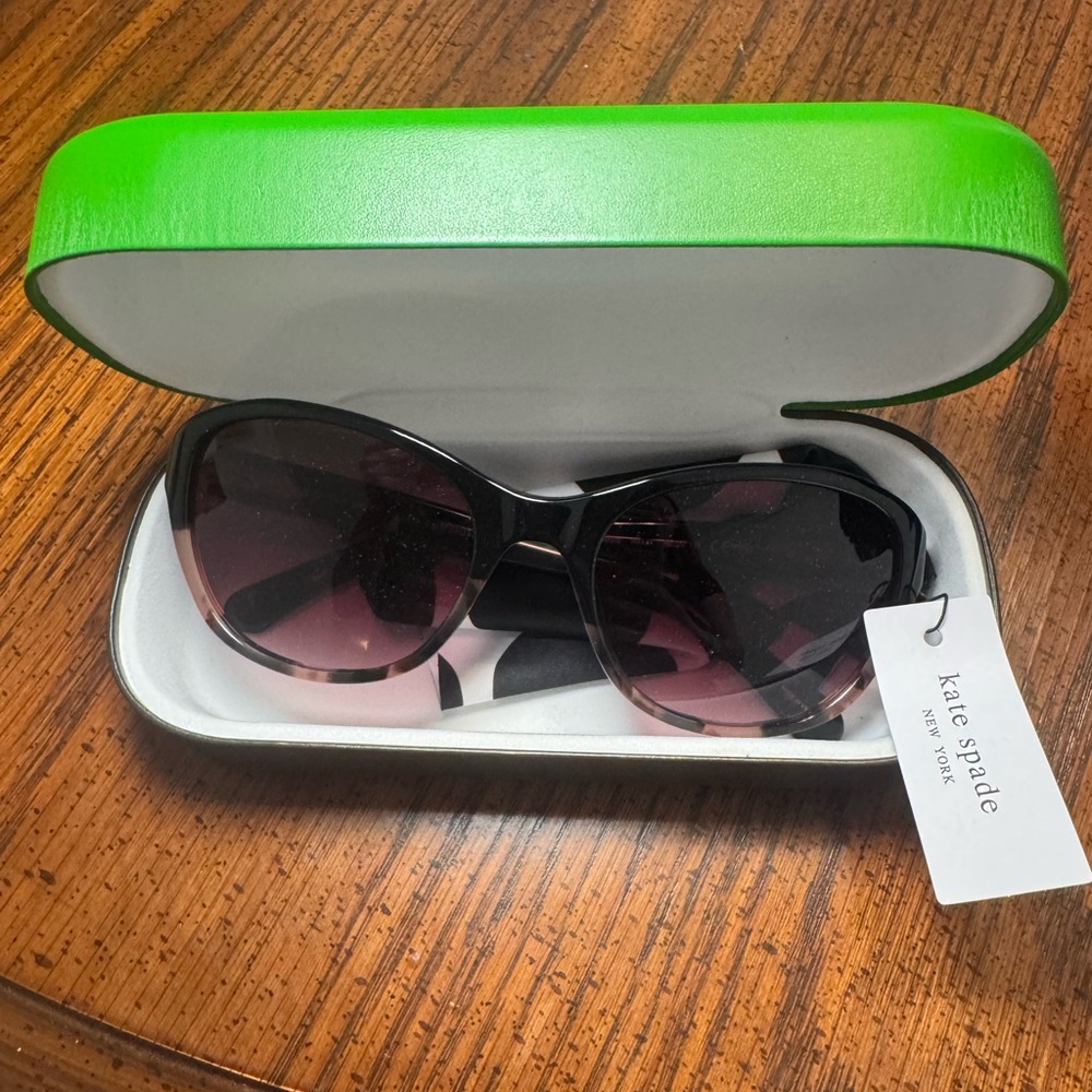 Kate Spade Black and Purple Sunglasses